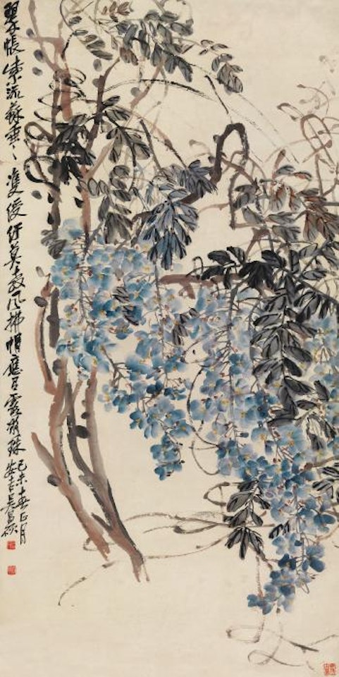 Wisteria Plant by Wu Changshuo