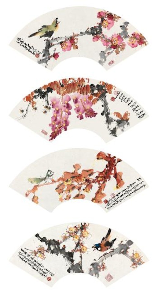 Flowers And Birds by Zhao Shao'ang