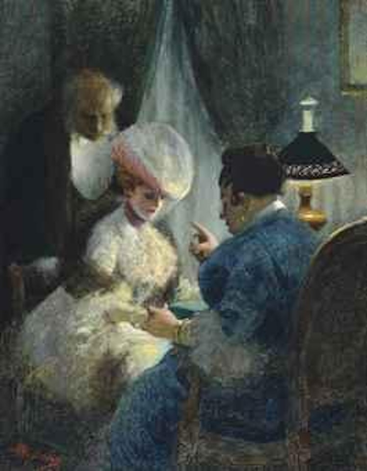 A visit to the fortune teller by Albert Guillaume