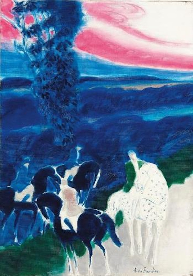 Les quatre cavaliers by André Brasilier