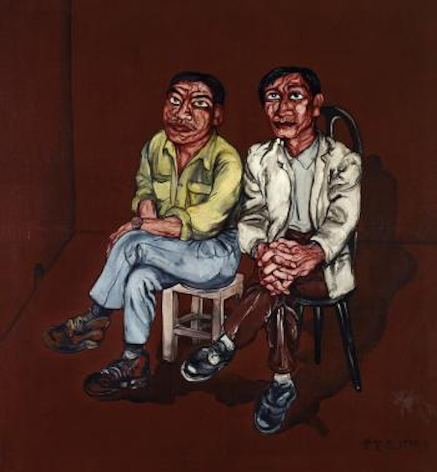Artist's Friends by Zeng Fanzhi
