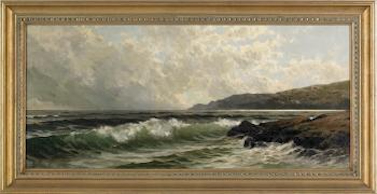 Coastal scene by Alfred Thompson Bricher