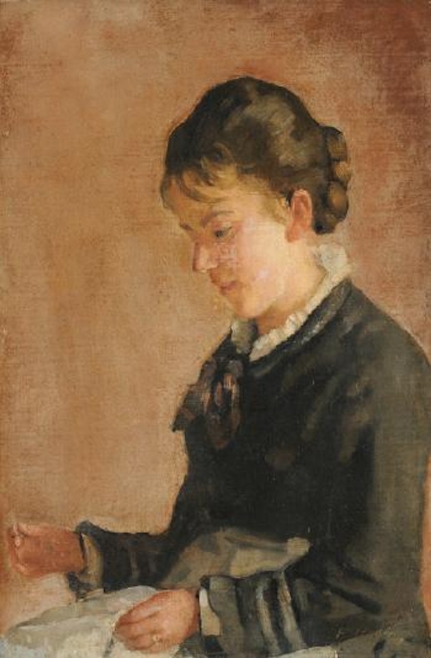 Bildnis Maria Kyburz by Ferdinand Hodler