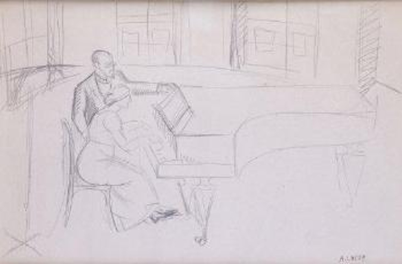La leçon de piano by André Lhote