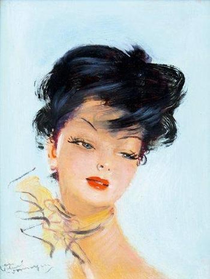 Portrait de Fanny by Jean Gabriel Domergue