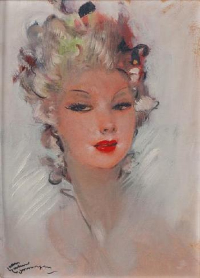 Portrait de femme by Jean Gabriel Domergue
