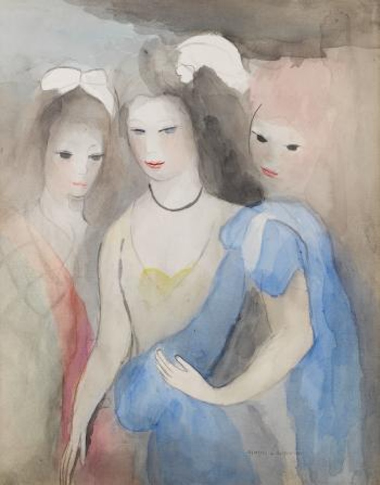 Jeunes filles by Marie Laurencin
