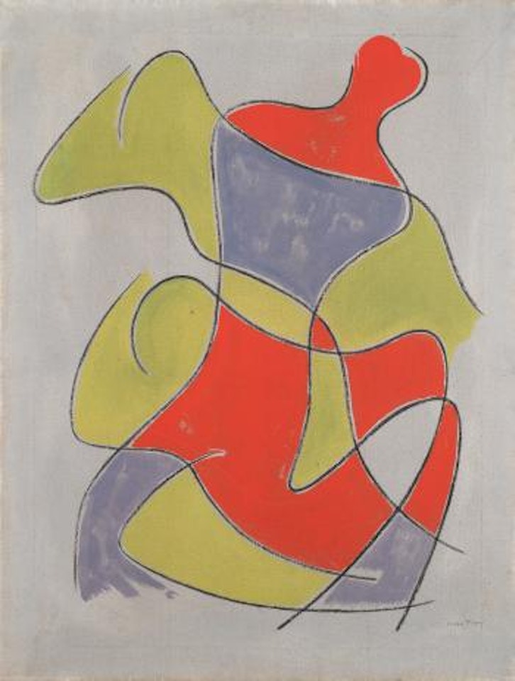 Les trois figures by Man Ray