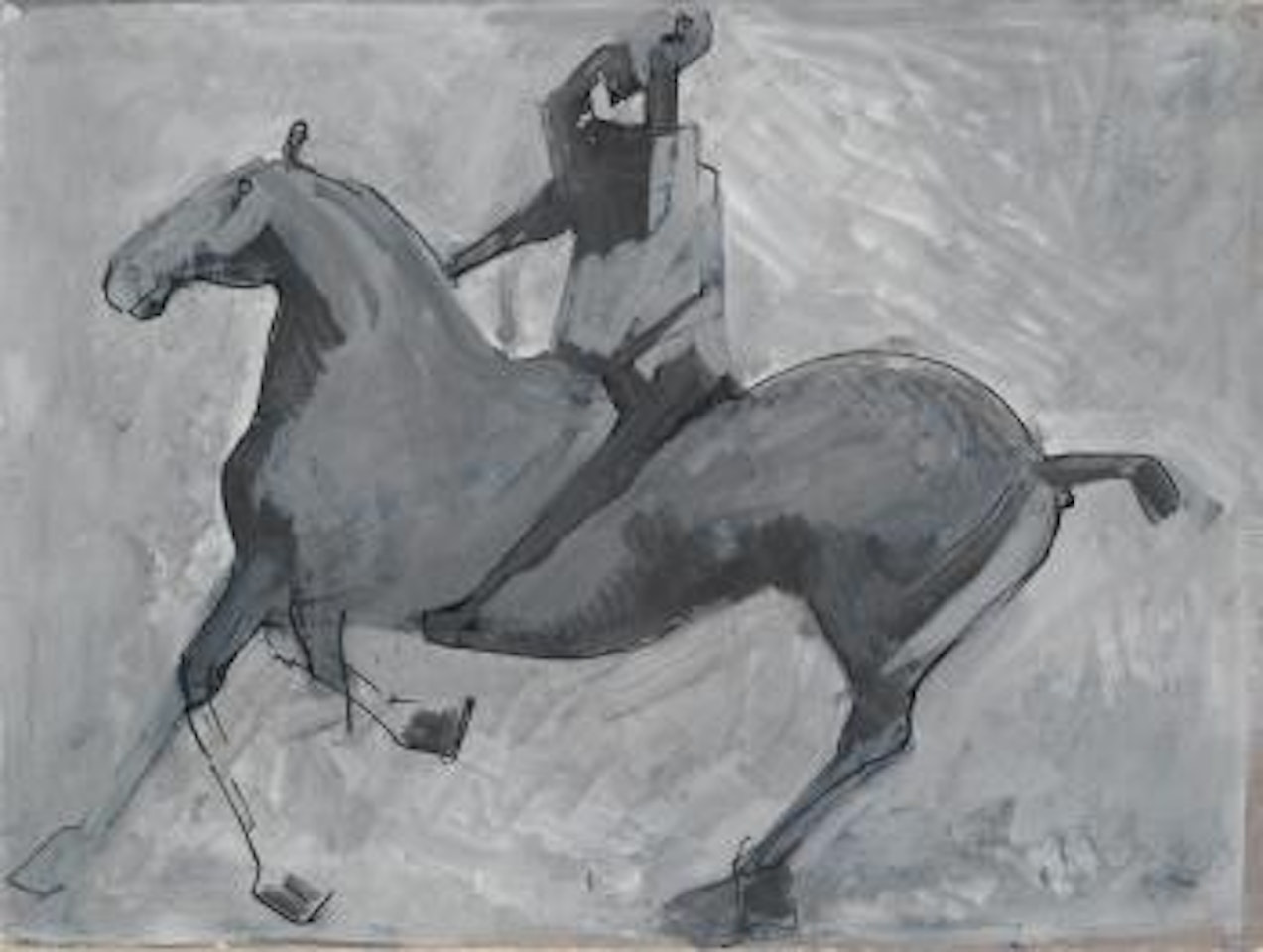 Cavallo e cavaliere by Marino Marini
