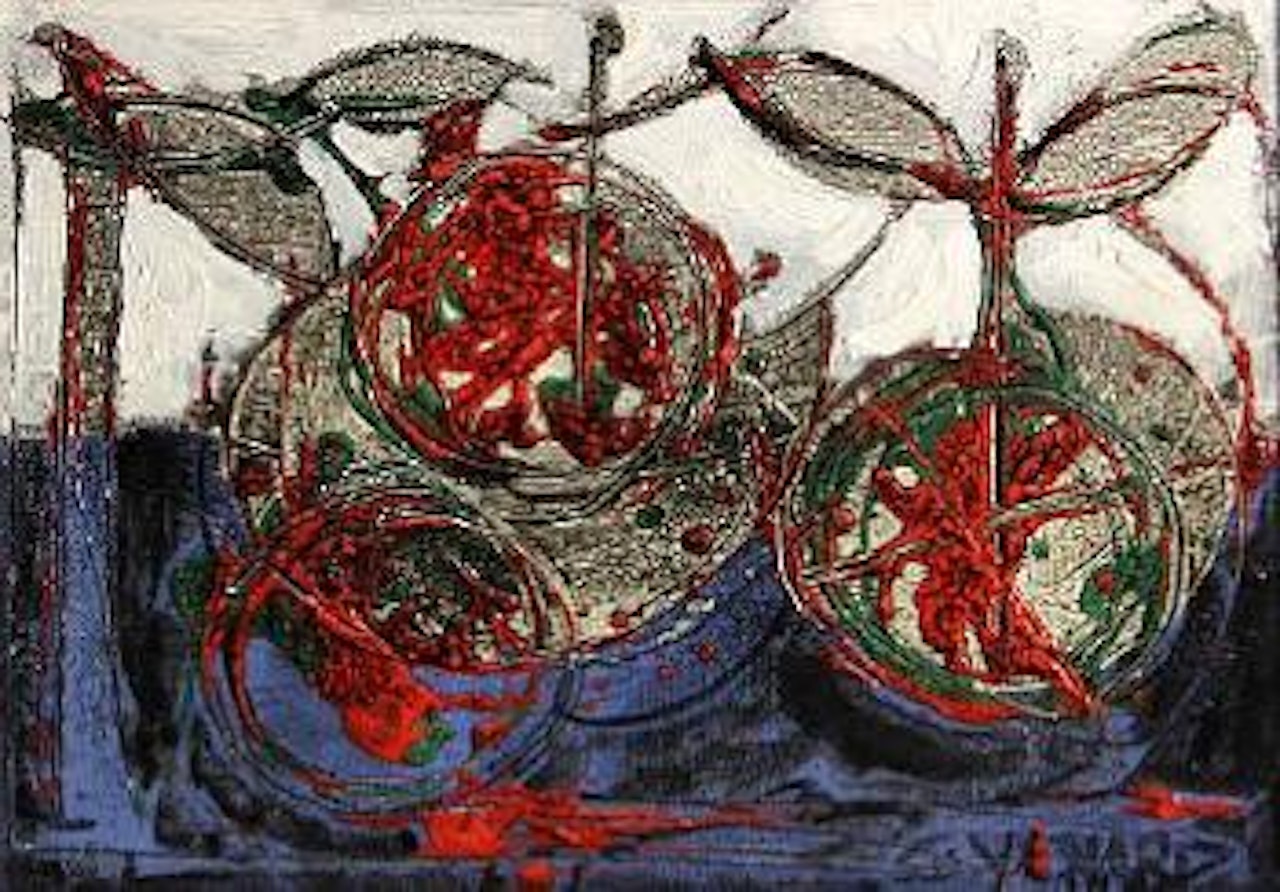 Trois fruits rouge by Claude Venard