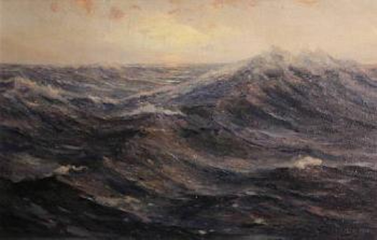 Turbulent seas by Angel Espoy