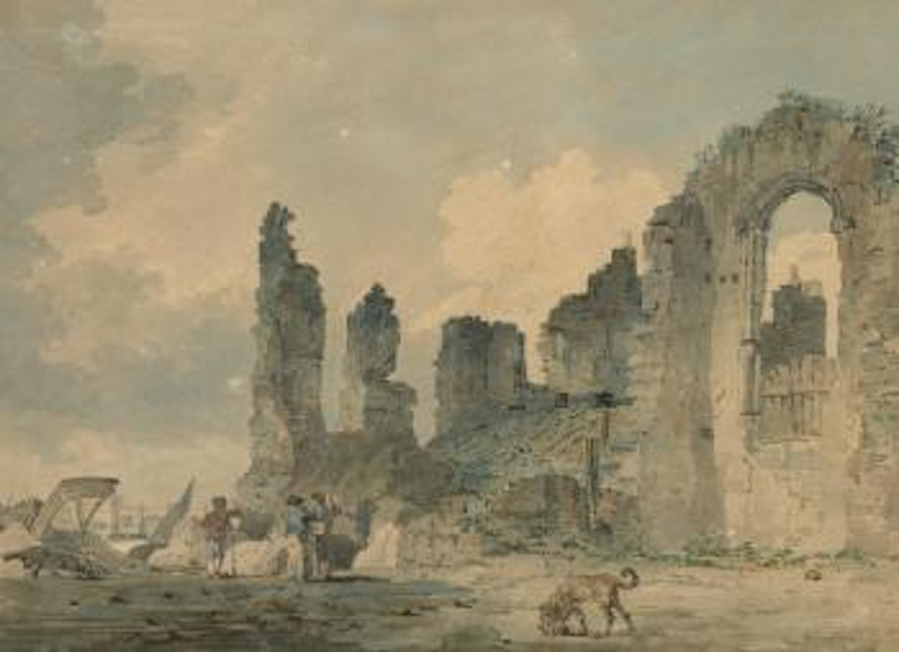 Ruins of the Savoy Palace by Thomas Girtin