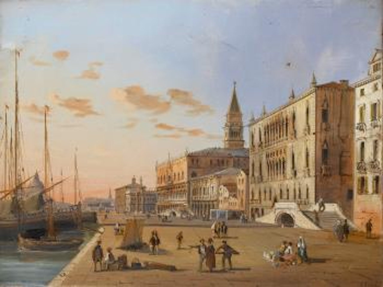 Figures on the Sestiere Castello by Carlo Grubacs