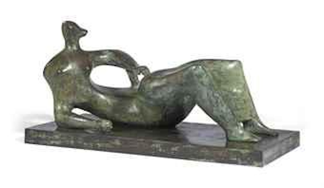 Working Model For Reclining Figure: Prop by Henry Moore