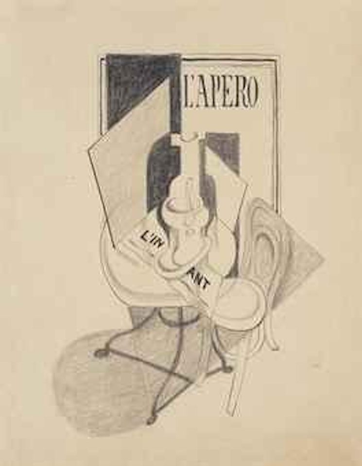 L'apéro by Juan Gris
