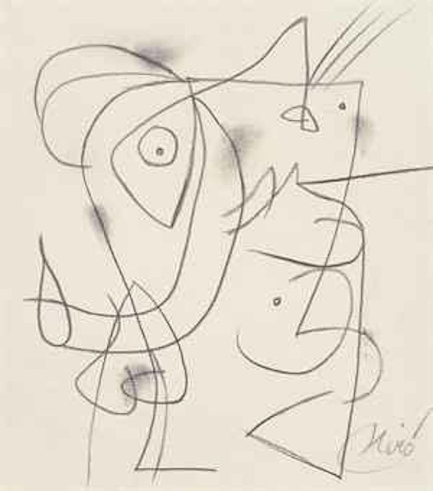 Personnage by Joan Miró