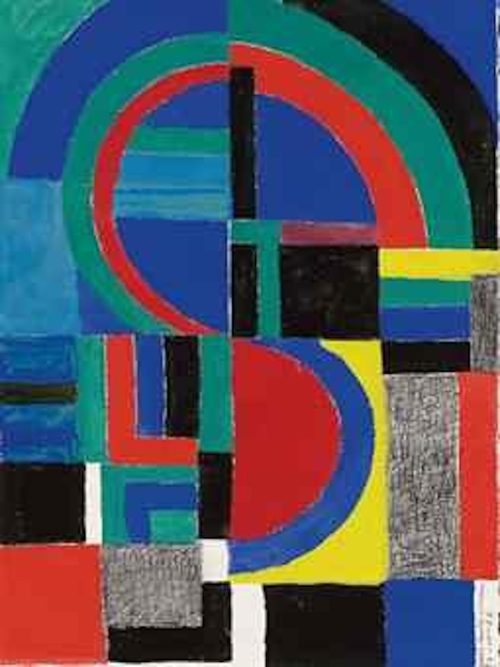 Rythme couleur, Paris by Sonia Delaunay