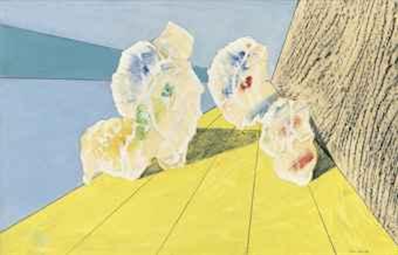 Coquillage jaune by Max Ernst