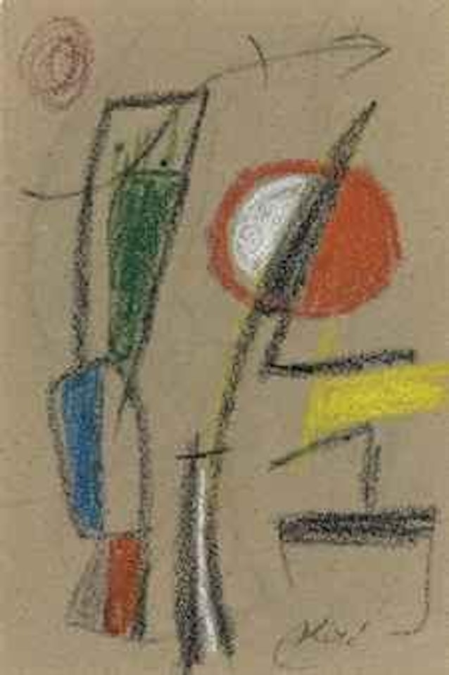 Femmes, oiseaux by Joan Miró