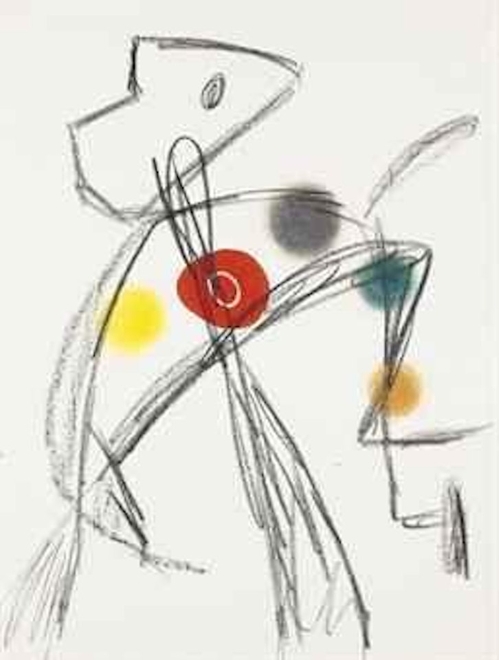 Commedia dell'Arte no. II by Joan Miró