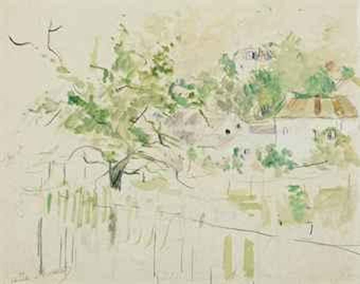 Bougival by Berthe Morisot