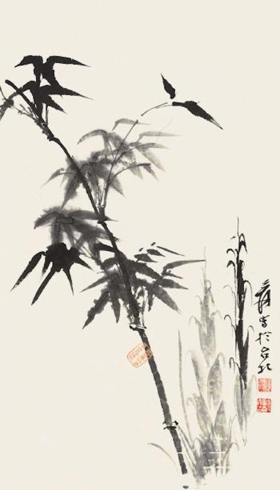 Bamboo by Zhang Daqian