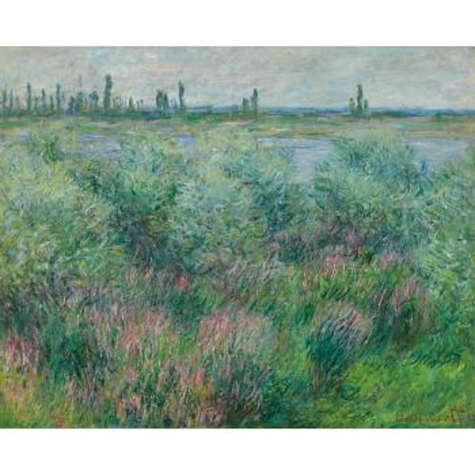 Berges De La Seine Près De Vétheuil by Claude Monet