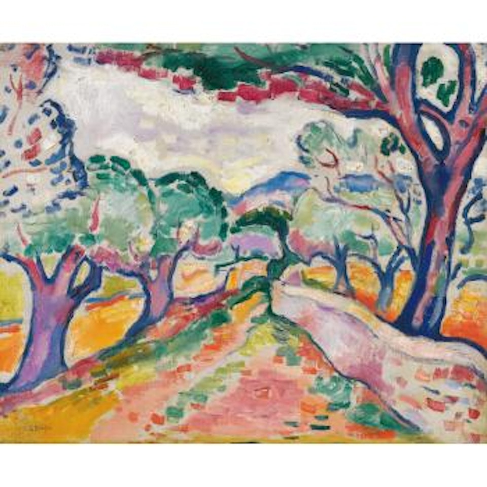 L'oliveraie by Georges Braque