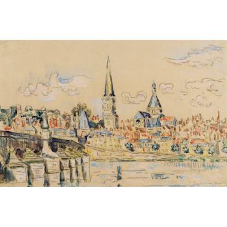 La Charité Sur Loire by Paul Signac