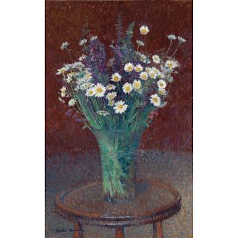 Vase De Marguerites by Henri Jean Guillaume Martin