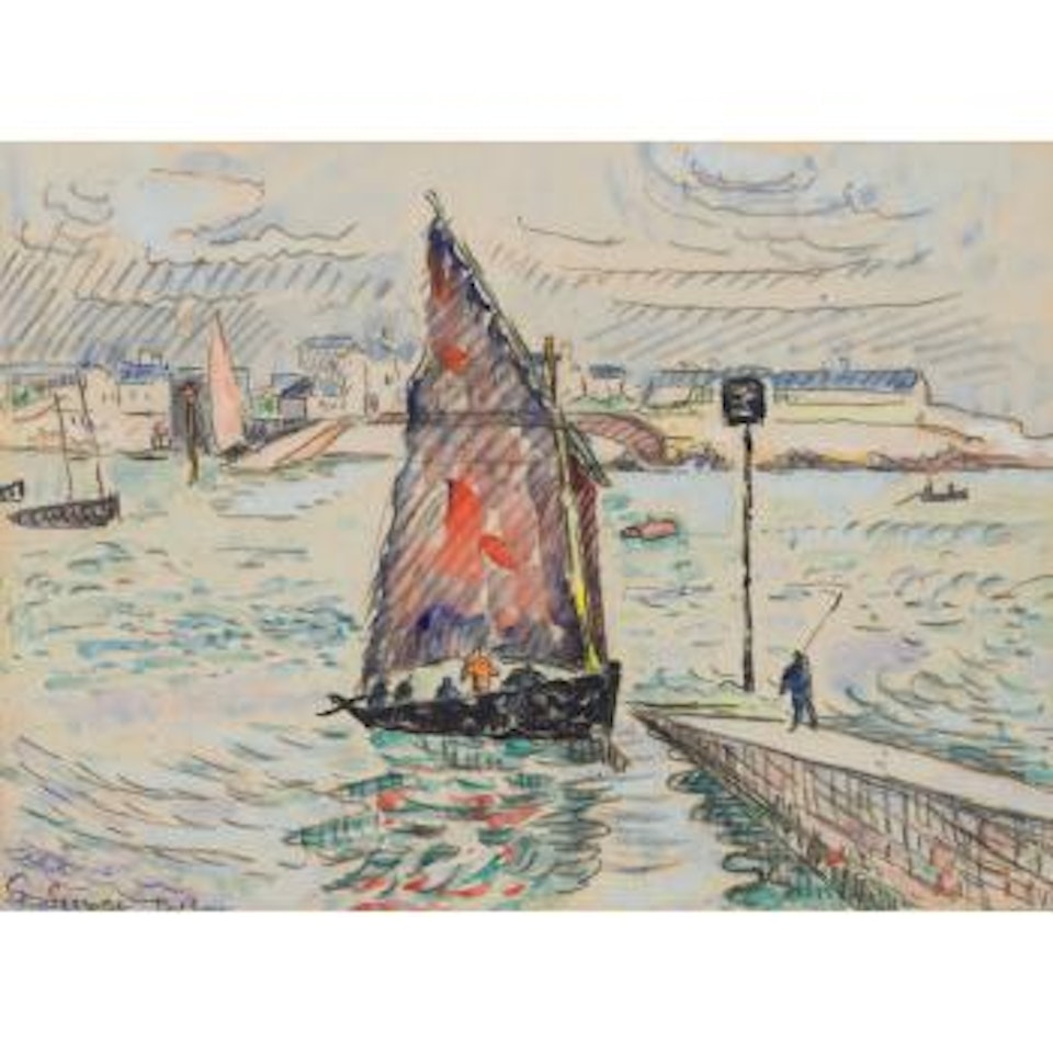 Port-louis by Paul Signac