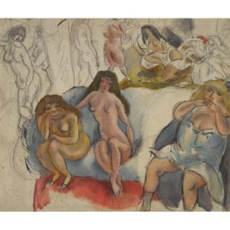 Femmes Galantes by Jules Pascin