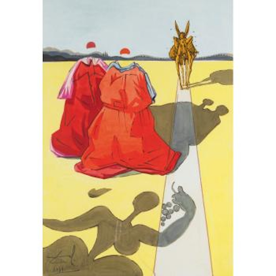 Les Chanoines by Salvador Dali