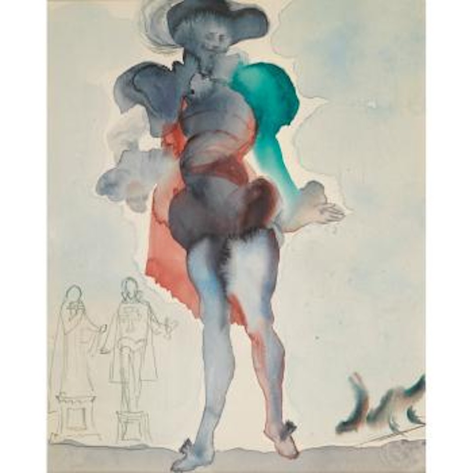 Figurín De Don Juan Tenorio (Figure Of Don Juan Tenorio) by Salvador Dali
