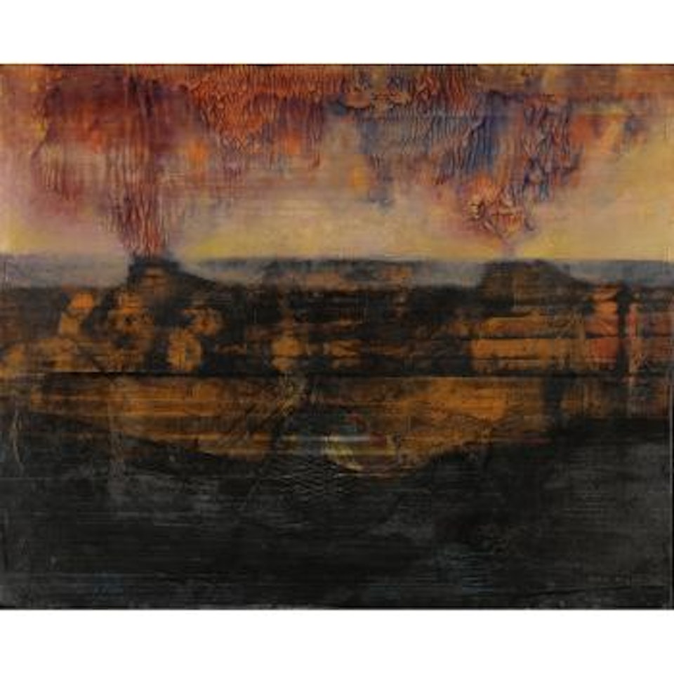 Spectacle (Les Volcans) by Max Ernst