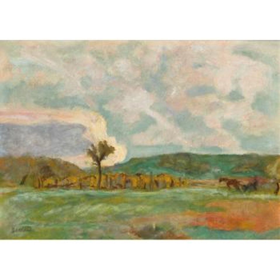 Campagne. Le Labour by Pierre Bonnard