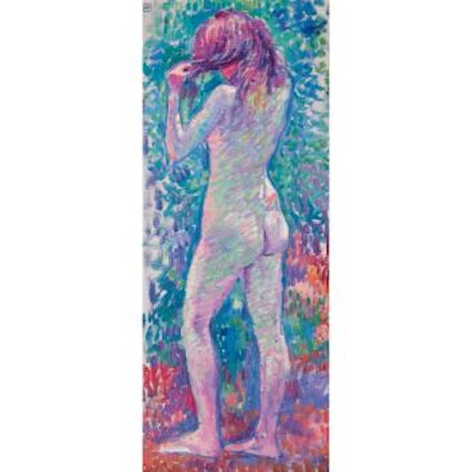 Nu De Dos, Se Coiffant by Theo van Rysselberghe