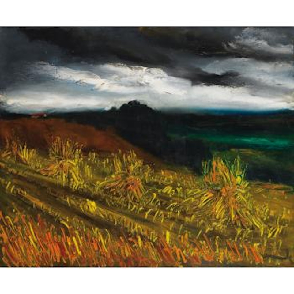 Champ De Blés by Maurice de Vlaminck