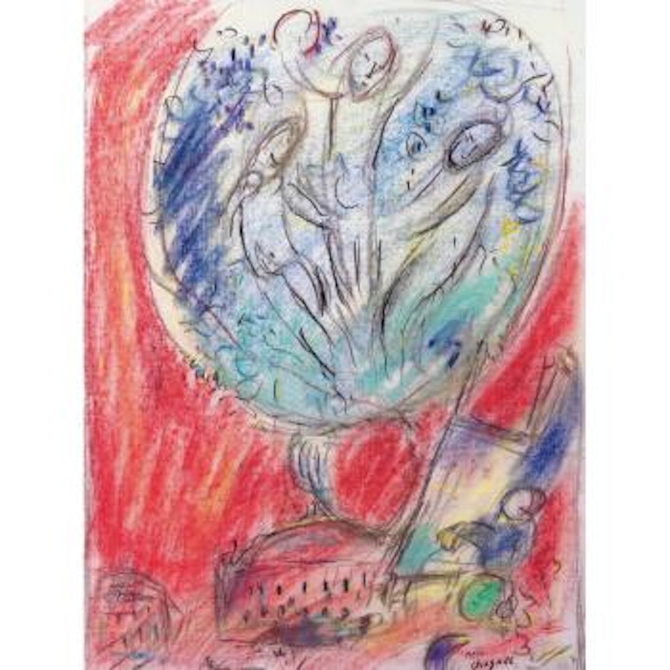 Etude Pour 'L'opera' (Serie De Paris) by Marc Chagall