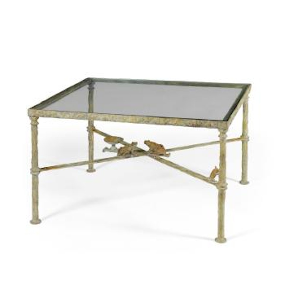 Table Basse Aux Crapauds Et Souris by Diego Giacometti