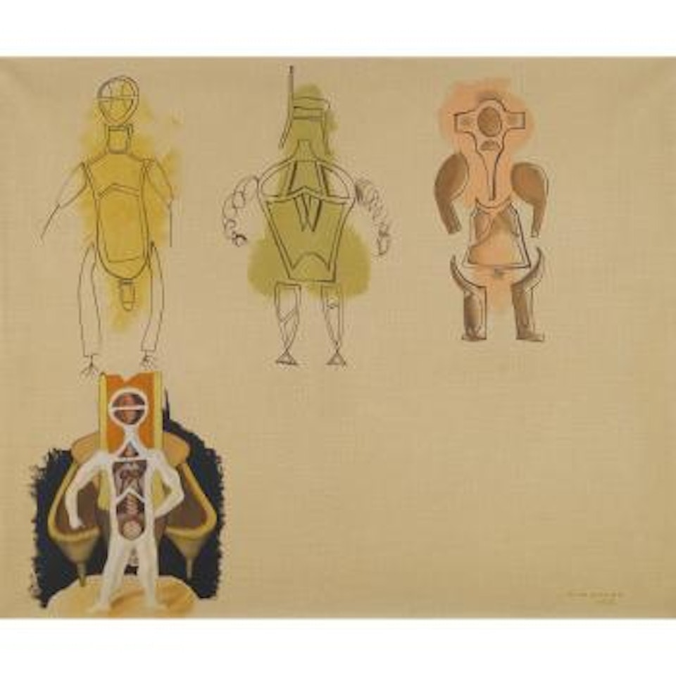 Racines Eblouissantes by Victor Brauner