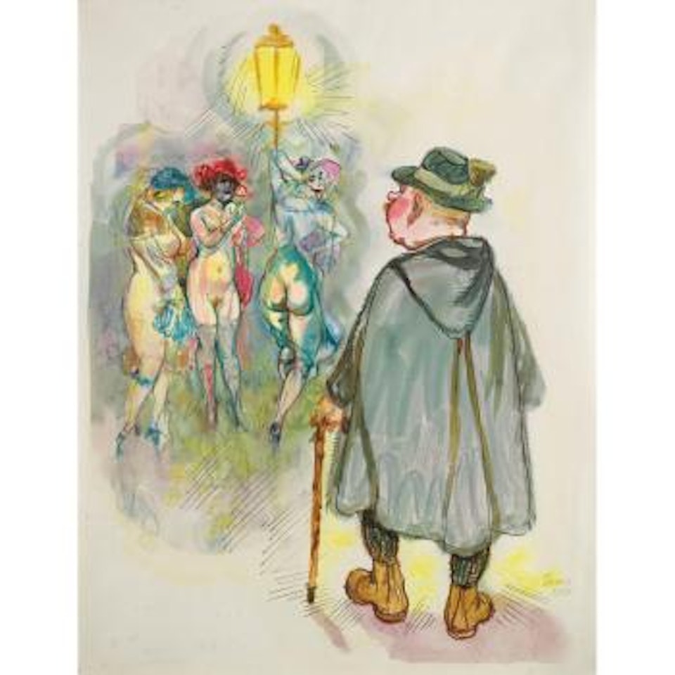 3 Sirenen (3 Sirens) by George Grosz