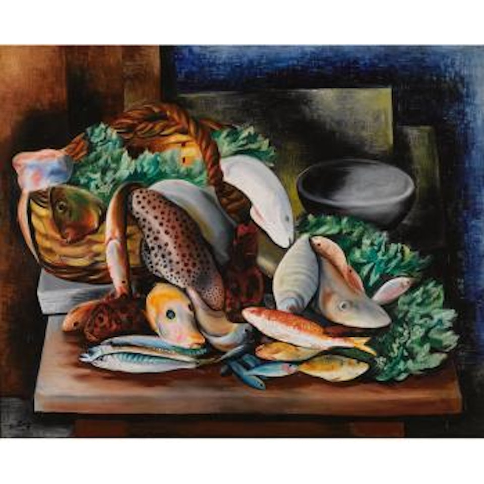 Aux Poissons by Moïse Kisling