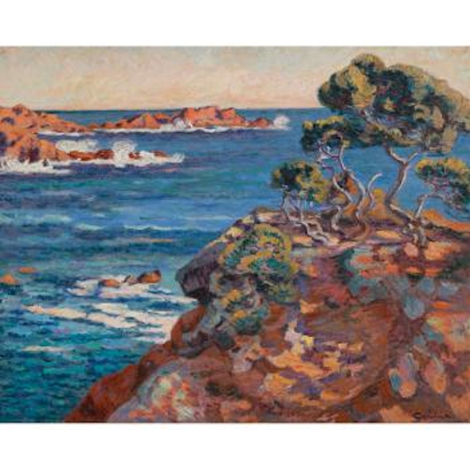 Bord De Mer à Agay by Armand Guillaumin