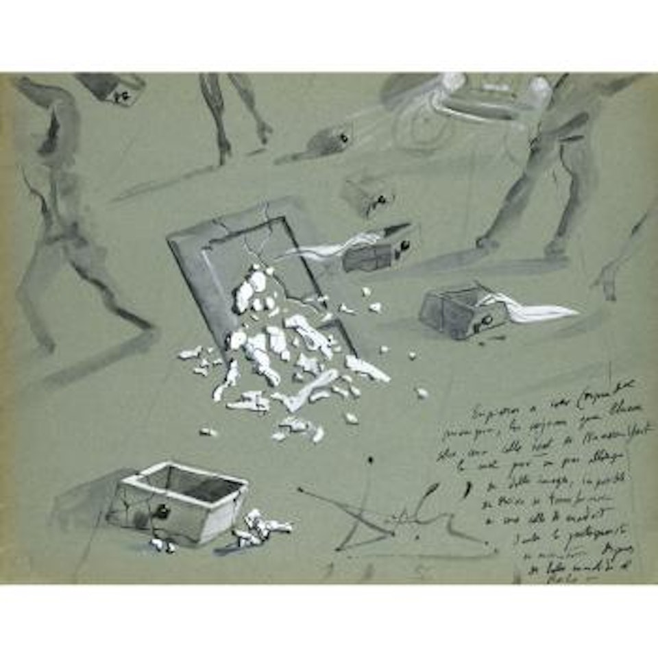 Les Tiroirs by Salvador Dali