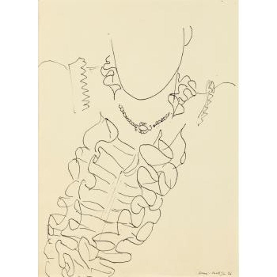 Plumes - Recto; Plumes et Etudes de Tetes - Verso (Fig, 1) by Henri Matisse