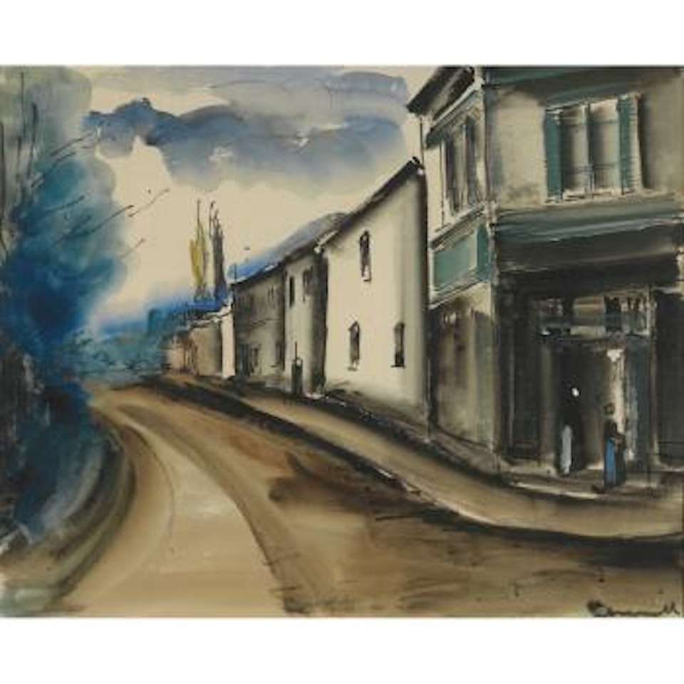 Route De Village by Maurice de Vlaminck