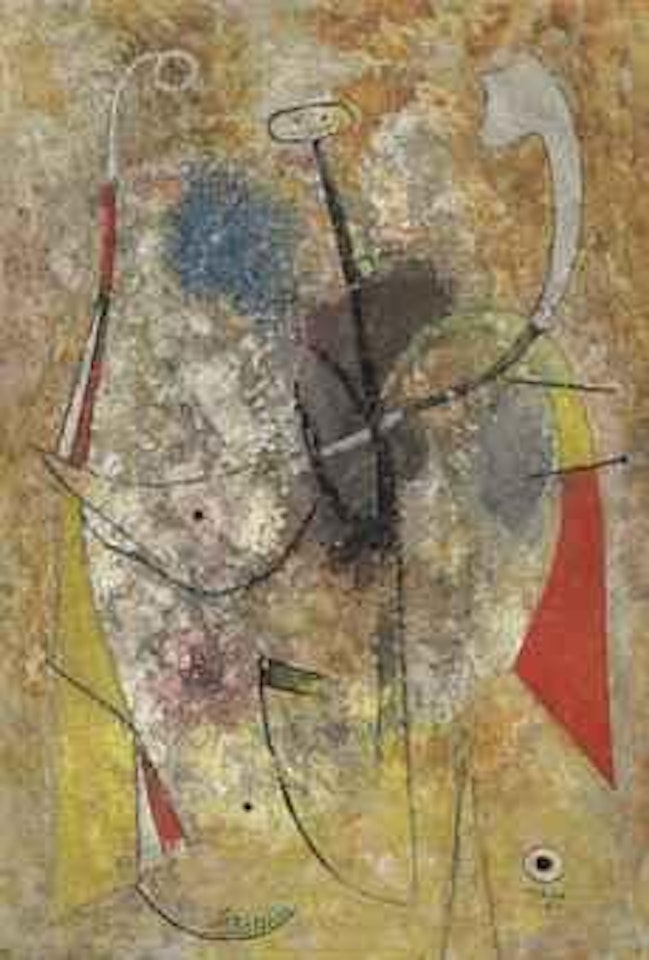 Femmes, homme by Joan Miró
