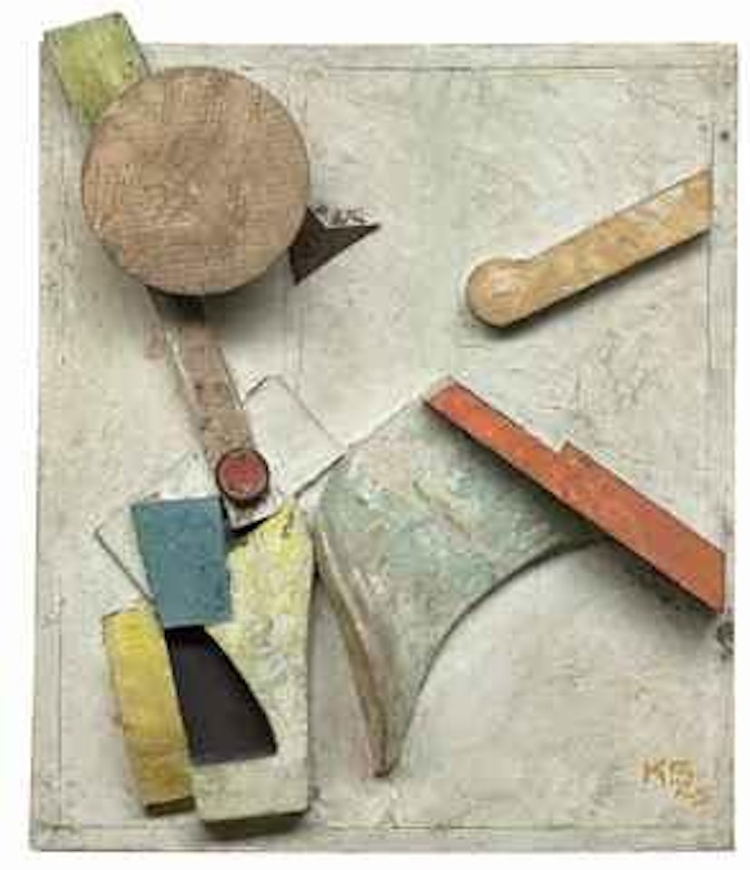 Ohne Titel (Schweres Relief) by Kurt Schwitters