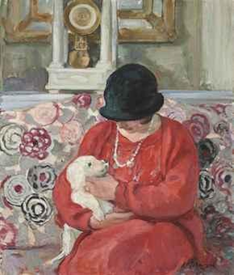 Le petit chien blanc by Henri Lebasque